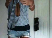 striptease con masturbazione